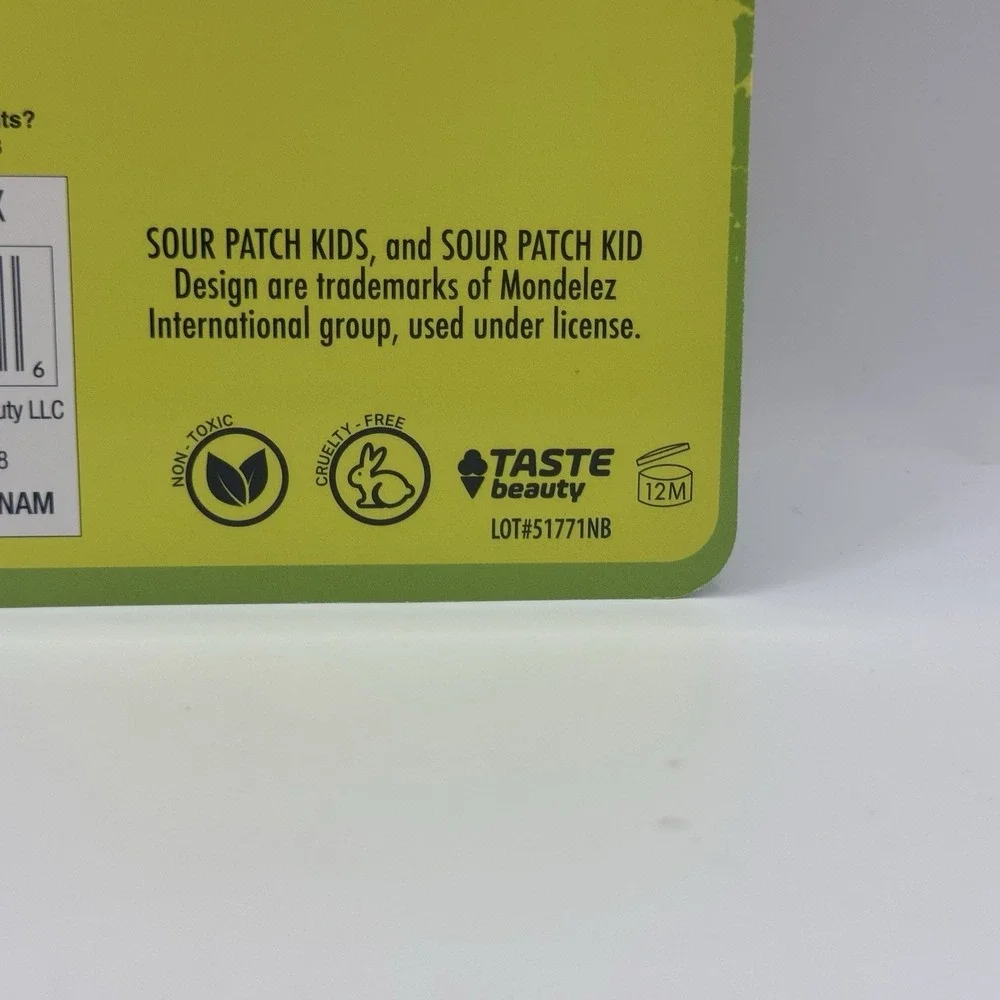 Sour Patch Kids 8 Flavored Lip Balms Assorted Pack 0.96 oz.